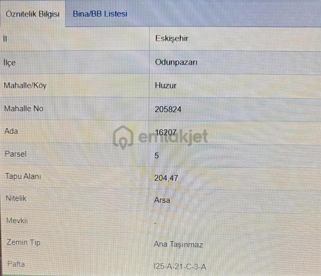 Rw Nest'ten Huzur Mahalesinde Satılık 204,47 M2 Arsa 2