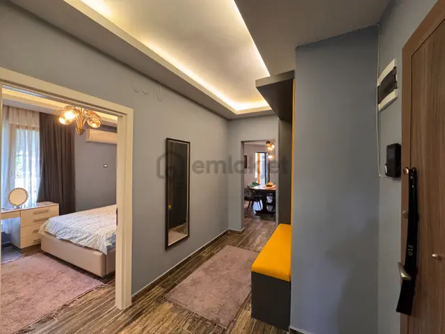 Çağlayan'da Full Eşyalı Şık Bahçe Kullanımlı 2+1 4