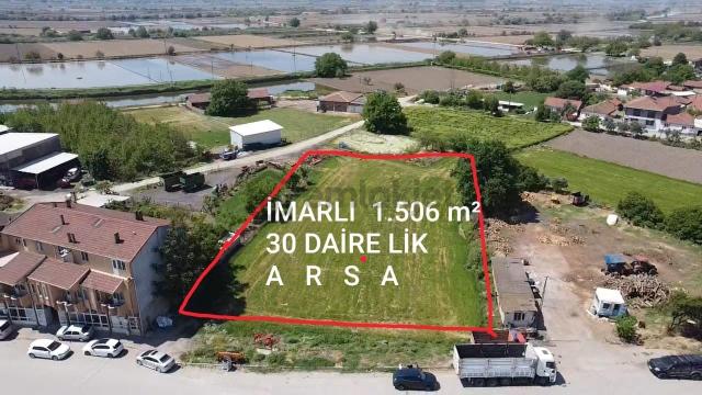 Balıkesir Gönen Sarıköyde Kat Karşılığı 30 Dairelik İmarlı Arsa