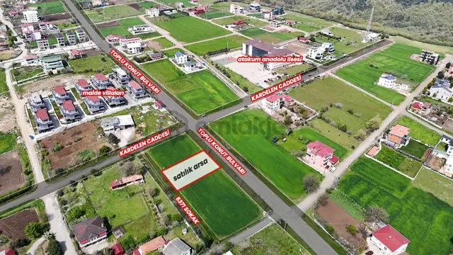 Aziz Işık Bulvarına Cephe 3 Kat Önü Arkası Yol 4