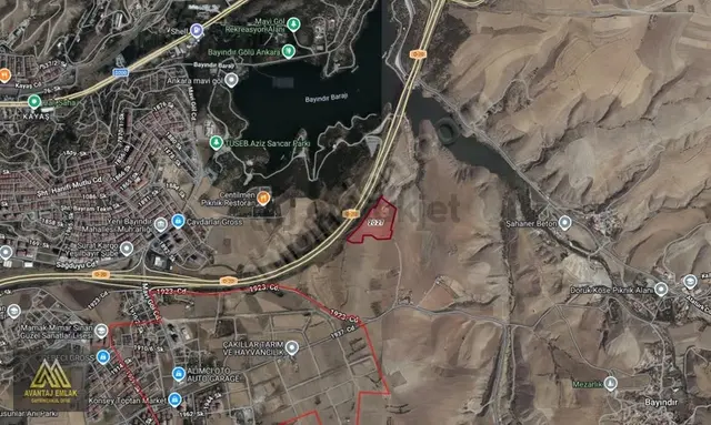 Avantajdan Yenibayındır'da İmar Proje İçinde Harika Konumlu Arsa