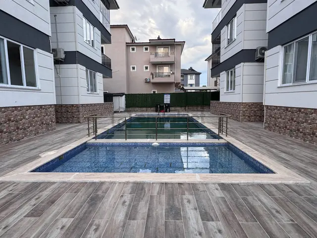 Dalaman Hürriyet'te Sıfır 1+1 Havuzlu Sitede Bahçe Katı Daire, Doğa Ve Şehir Manzaralı. 4
