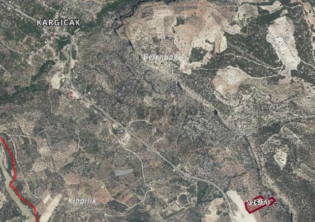 Satılık Silifke Kargıcak Köyü 10.607 M² Zeytin Bahçesi 3