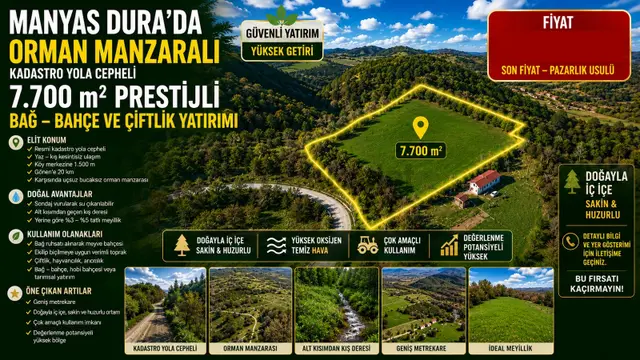 Manyas Durada Doğayla İç İçe Prestijli Çiftlik Ve Yatırım Arazi 4