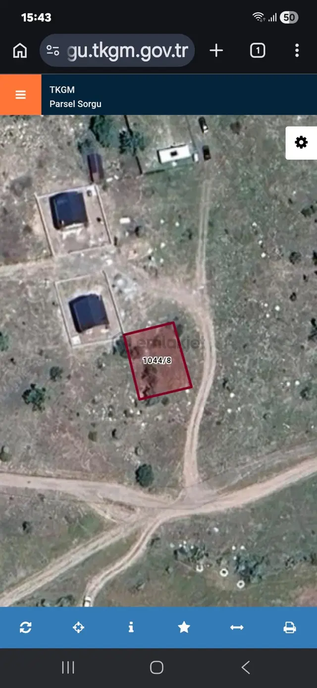 Arel'den Çamlıdere Beyler Mh.yeni Hastane Yakını 268 M.kare Arsa 3