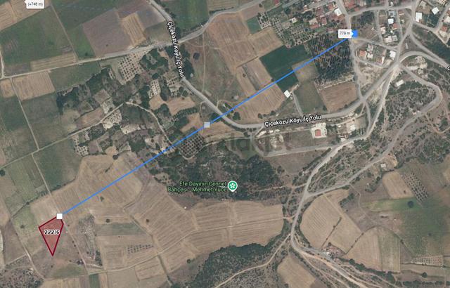 Bursa Yenişehir Çiçeközü 2500 M² Tek Tapu, Resmi Yol Ve Su