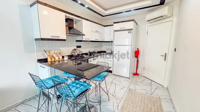 Alanya Güller Pınarı’nda Denize 300 M, Eşyalı 1+1 Satılık Daire 3