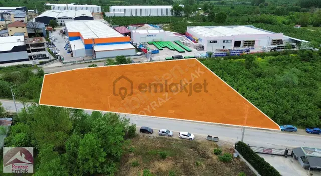 Cumayeri Sanayi Bölgesinde 4.072 M² Satılık Sanayi İmarlı Arsa 4