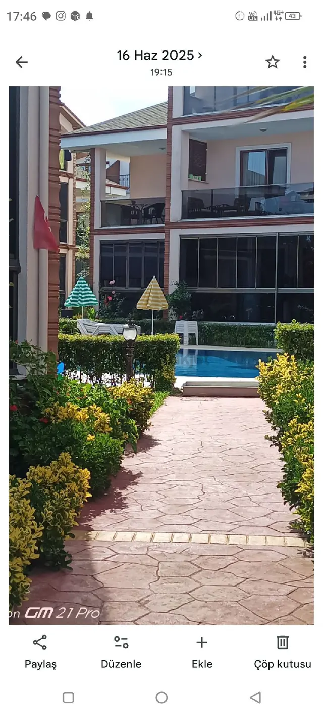 Kerpe Sahilinde Havuzlu Site İçi- Denize 200mt-eşyalı -ferah 1+1 1