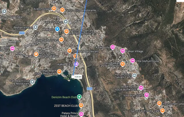 Kaş Kalkan İslamlar 23 Dönüm Valilik Onaylı Satılık Arazi 2