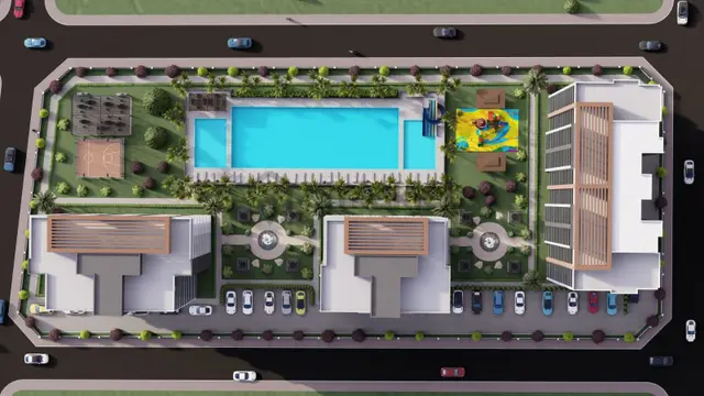 Royal Emlaktan Mersin Arpaçpaçbahşiş Mah Deniz Manzaralı Lüks 1+1 Yazlık Daire 3