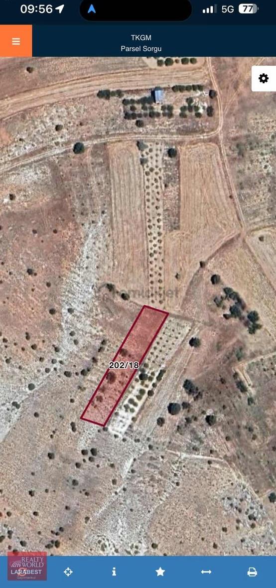 Korkuteli Simandır 1.706 M² Satılık Tarla, 202/18 4