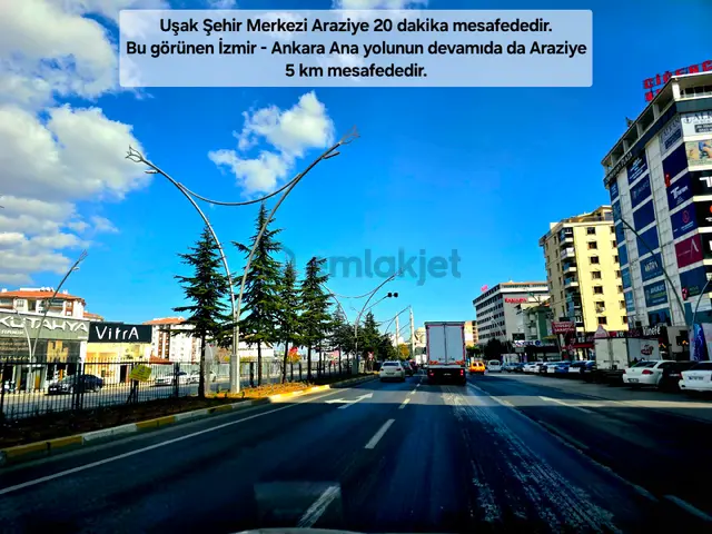 Uşak Banaz Merkezde 3.739 M² Ana Yola Cepheli Elk Su Yht O.sanayi Banaz Manzaralı Uygun Açıklamada 3