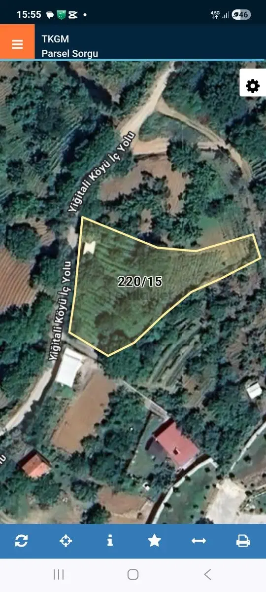 Yiǧitali'de Harika Lokasyonda Fırsat Bahçe Köy Merkezine Yakın 1