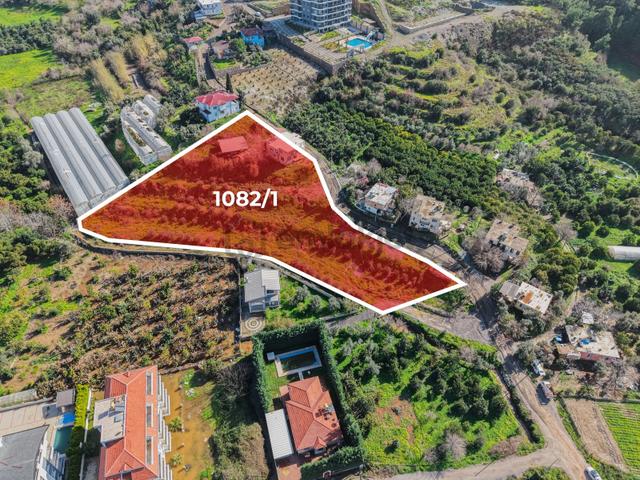 Alanya Demirtaşta İmar Sınırında 5.609 M² Fırsat Tarla 4