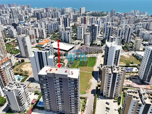 Win'den Mezitli' Soli'de Site İçinde Full Eşyalı Satılık 2+1 1