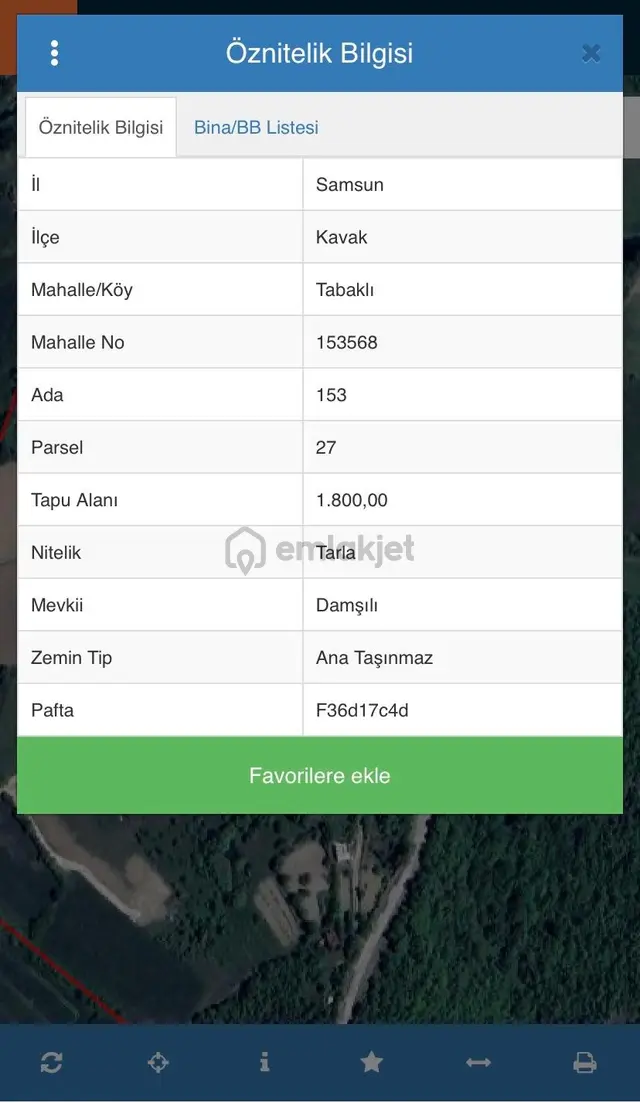 Akgün Kurumsal'dan Kavak'da Satılık Fırsat 1800 M2 Tarla 3