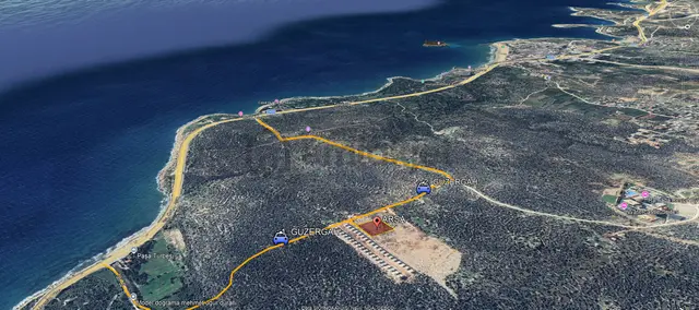 Mersin Erdemli Kızkalesi'nde 5476 M2 Satılık Arsa 1