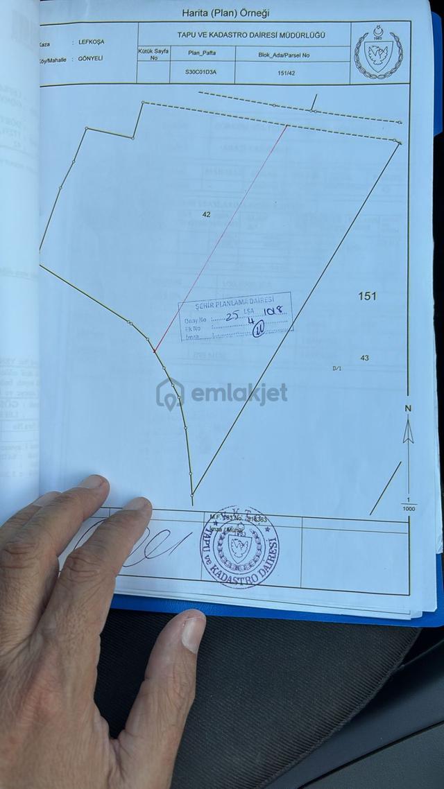 Kıbrısta Satılık Yatırmlık Türk Tapulu Tarla 4