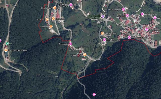 Trabzon Uzungölde Satılık 402 M2 Arazi 3