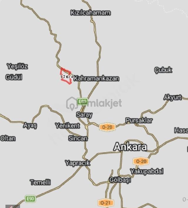 Ankara Ayaş Evci'de 517 M2 Satılık 3