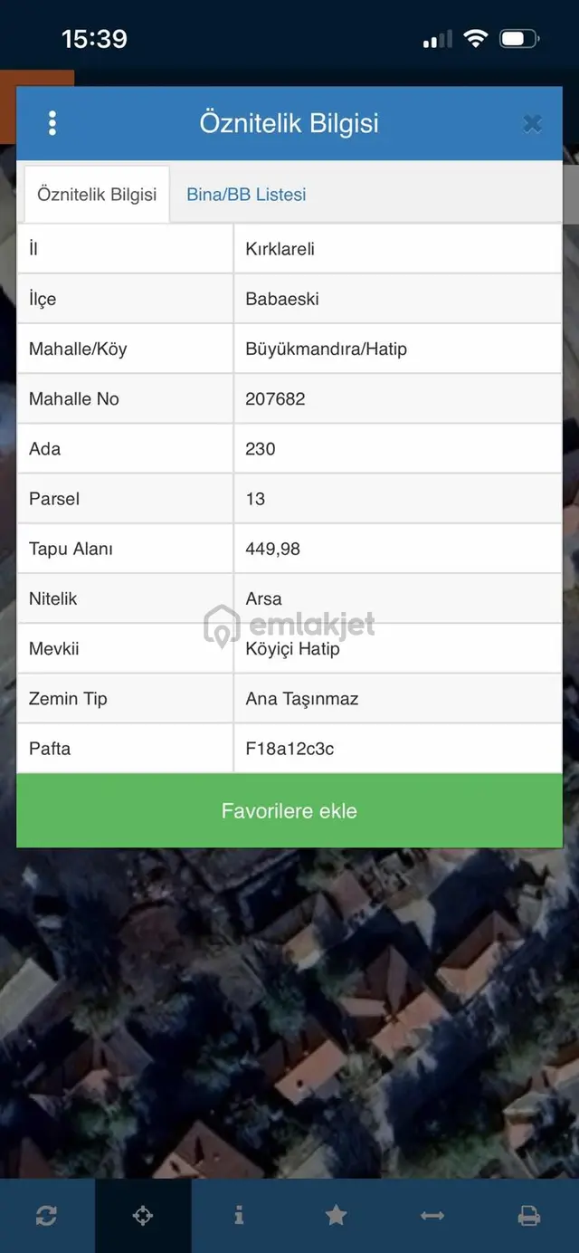 Kırklareli Babaeski Büyükmandıra'da 450 Metre Tek Tapu Arsa 3