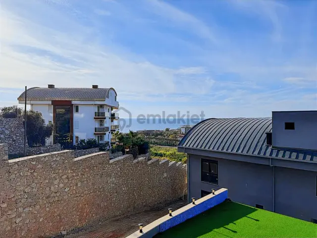 Alanya Konaklı Deniz Manzaralı Satılık Daire 4