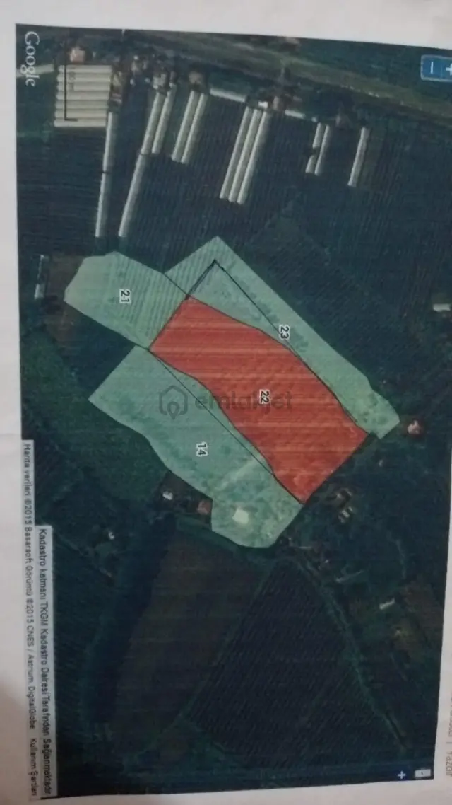 Çarşamba Karamustafalı'da Satılık 3469 M² Tarla 3