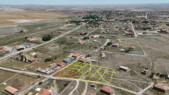 Cihanbeyli Bulduk'da 2 Kata İmarlı Müstakil Arsalar !!!! 1