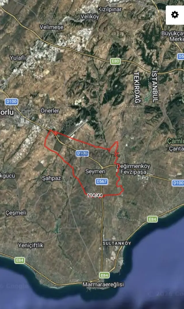 Çorlu Seymen'de Satılık Yatırımlık Tarla Hissesi 4