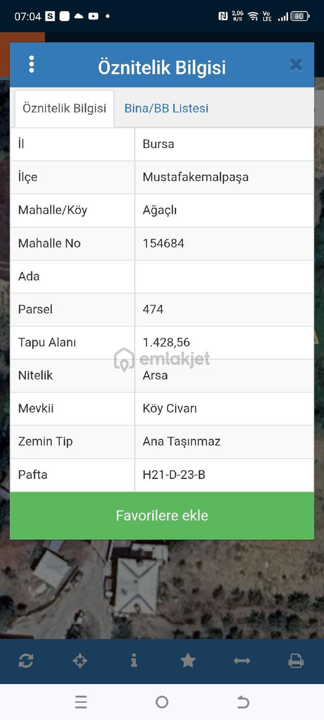 My Ekipdenbursa Mustafakemalpaşa Ağaçlıda Köyiçi İmarlı Hesaplı Arsa 2