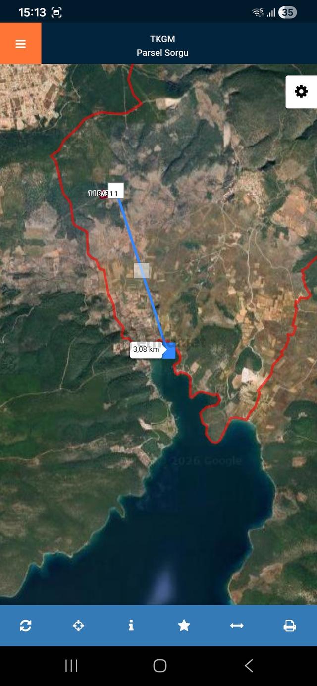 Muğla Milas Kazıklı'da Satılık 17000m² Zeytinlik 5