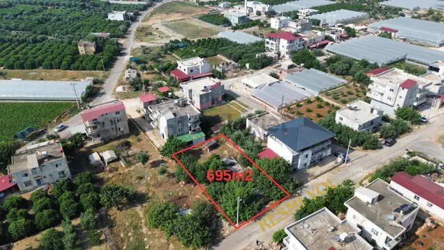 Karakeşli'de Satılık 695m2 Arsa !!