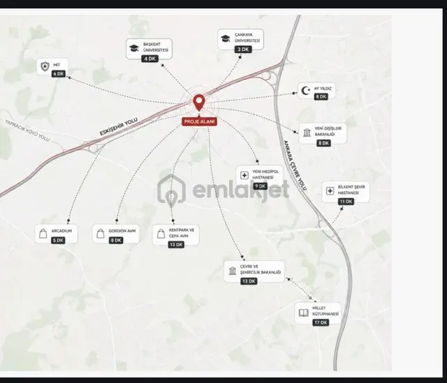 Eskişehir Yoluna Yakın Ankarada Eşi Benzeri Olmayan Dev Proje 3
