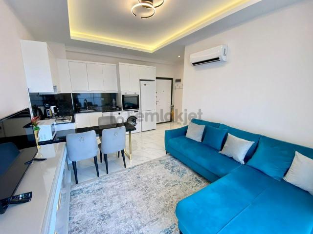 Alanya Kargıcak Denize 100 Mt Mesafede 1+1 Eşyalı Sıfır Satılık Daire 3