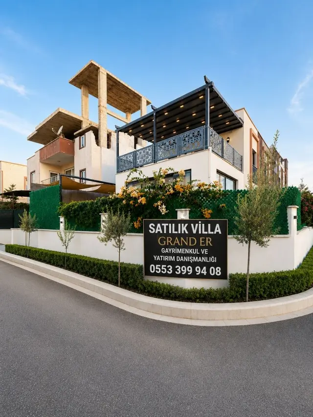 Mersin Yenişehir Deniz Mah.özel Havuzlu Lüks Bağımsız Villa 5+1 3