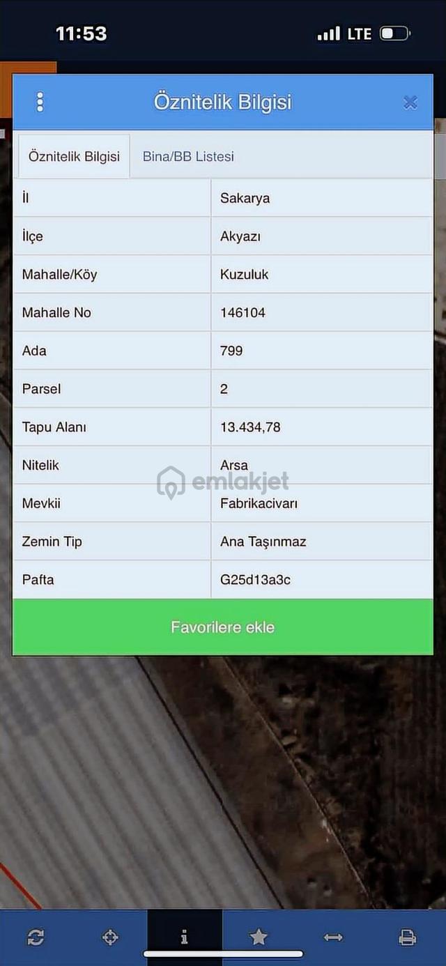 Remax Ay Hüseyin Kubilay Satıyor Sanayi İmarlı Arsa Sakarya 2
