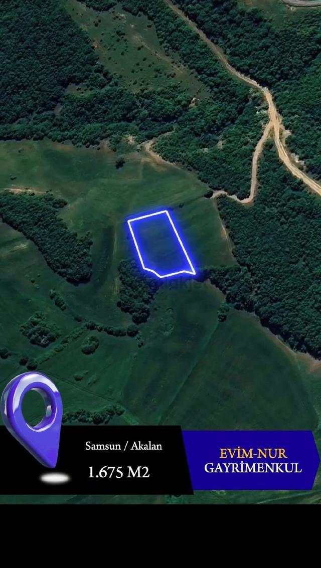 Evim-nur'dan Akalan Mh 1580m2 Yol Kenarı Kadastro Yolu Mevcut Fırsat Yatırımlık Tarla 4