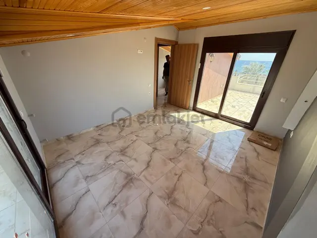 İzmir Dikili Kabakum Ful Deniz Manzaralı Satılık Sıfır 5+1 Villa 3