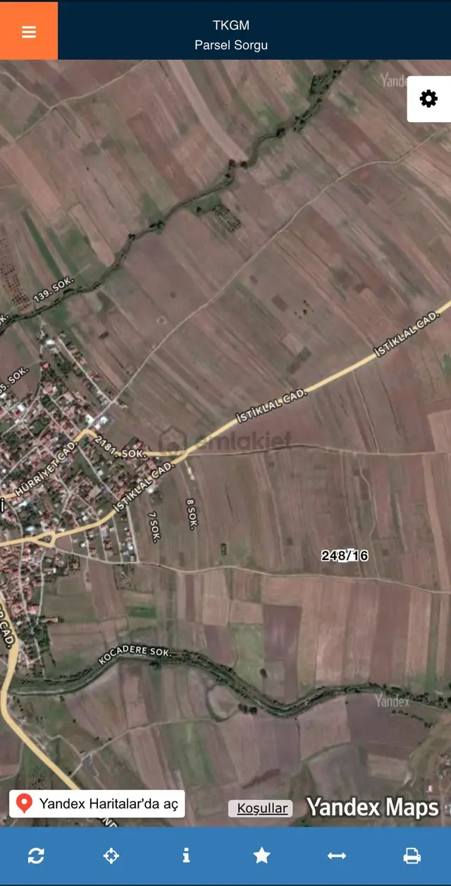 Ergene Misinli De 307m2 Tek Tapu İmarlı Temiz Arsa