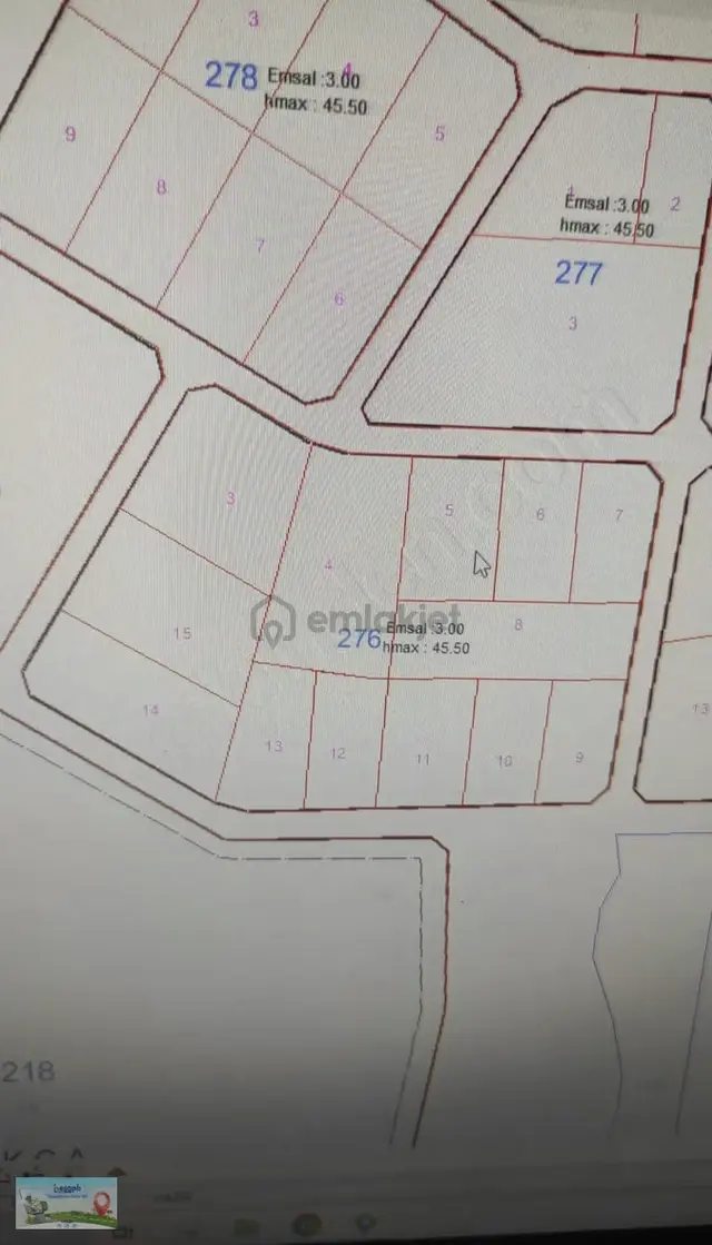 Kırıkkale Çerikli-yerlikent'te 15 Kat İmarlı 1.477 M² Arsa 2