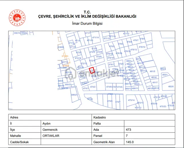 Acil! Ortaklarda Ana Yol Yakın,145 M² Kaçırılmayacak Arsa 3