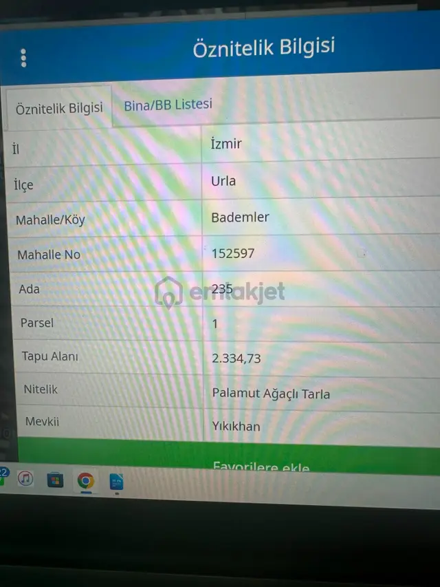 A24 Site Emlak Urla Bademler Köyünde Satılık Arazi 5