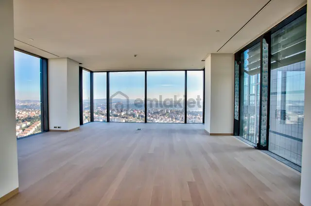 Zorlu Yanı Çiftçi Towers'ta 1.kulede Yüksek Kat Satılık 3+1 1