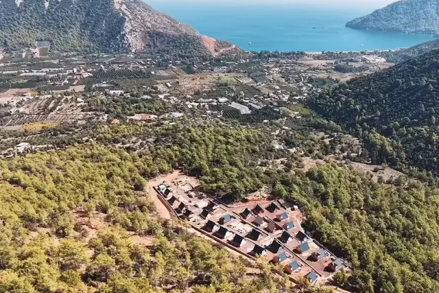 Adrasan Saklıköy Konutları'nda 146 M² Müstakil Villa
