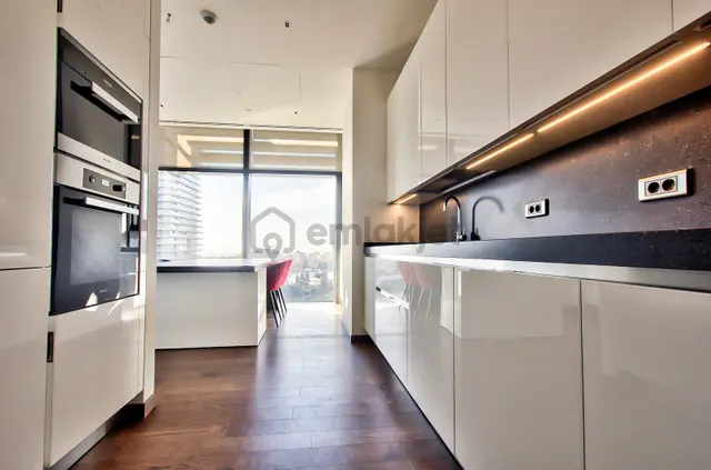 Çiftçi Towers'da Özel Dekorasyonlu D Tıpı Kıralık Resıdans 5