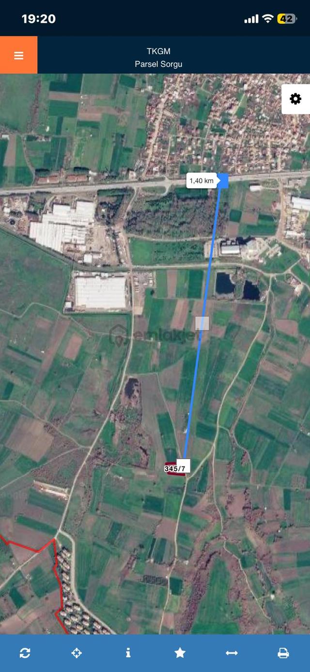 Bursa Mustafa Kemalpaşa Kavaklı Mahallesinde Satılık Tarla 5