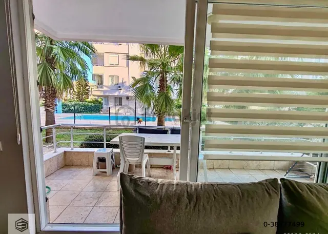 Antalya Lara Yalı Cad. Site De Şık Ve Temiz Eşyalı Bahçe Katı 5