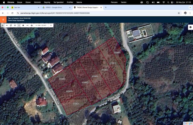 Arifağa'da 824 M2 %40 İmarlı Arsa Manzaralı Deniz Sahil Yakın 2