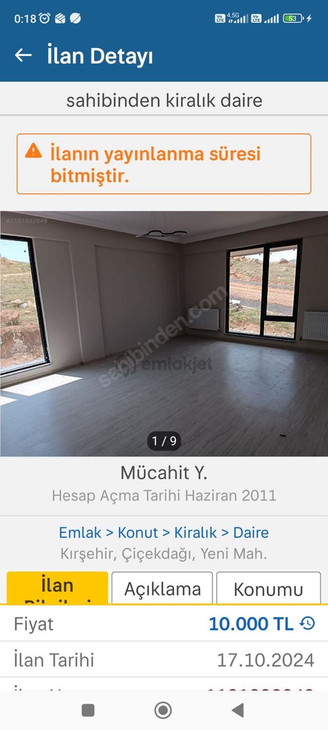 Sahibinden Kiralık Daire 4